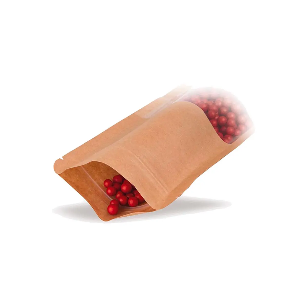 Sacchetto in carta kraft con finestra 13 x 22,5 cm