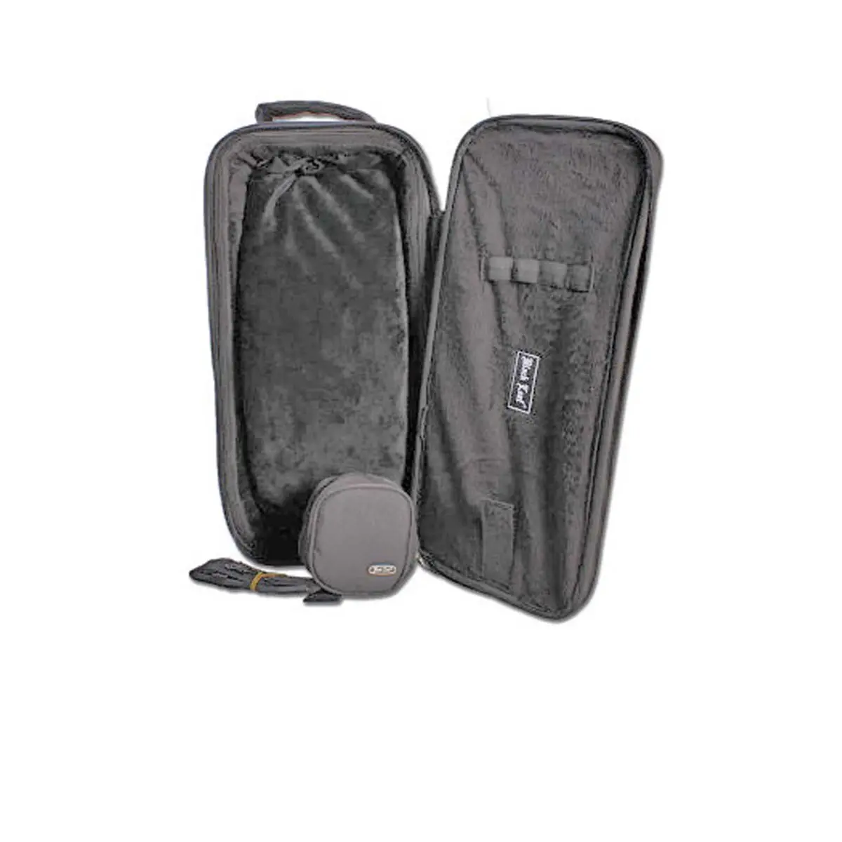 Valigetta di trasporto Leaf nera per bong 43cm