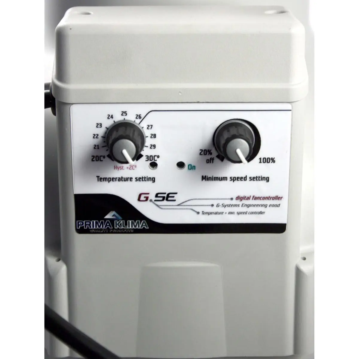 Ventilatore PrimaKlima con controllo GSE digitale