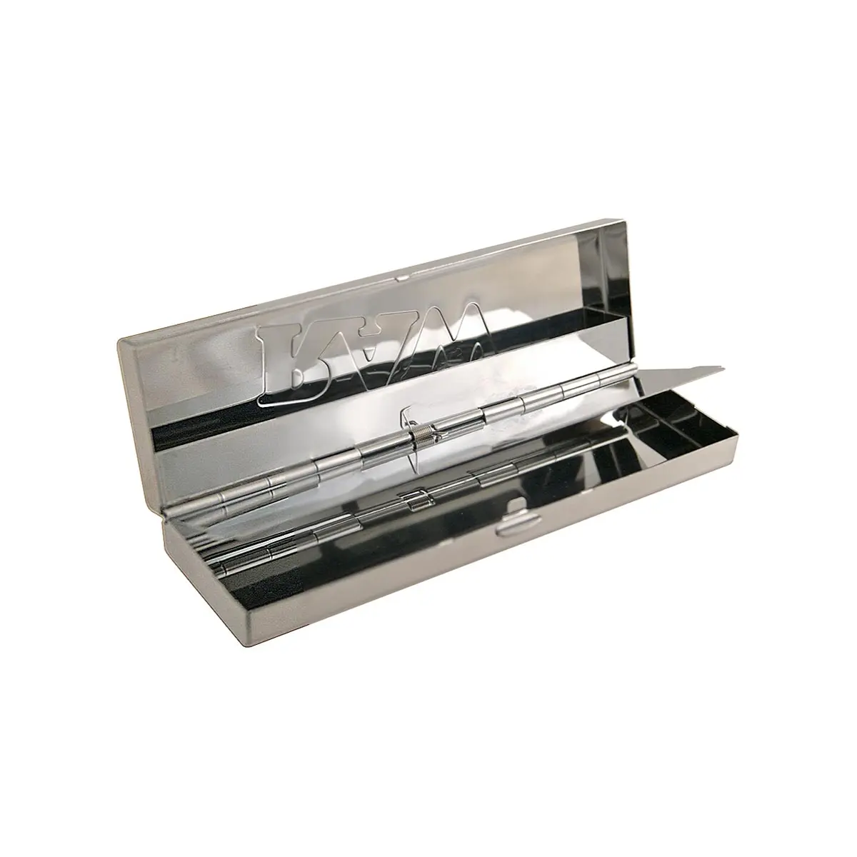 Scatola in acciaio RAW per carte King Size + Tips