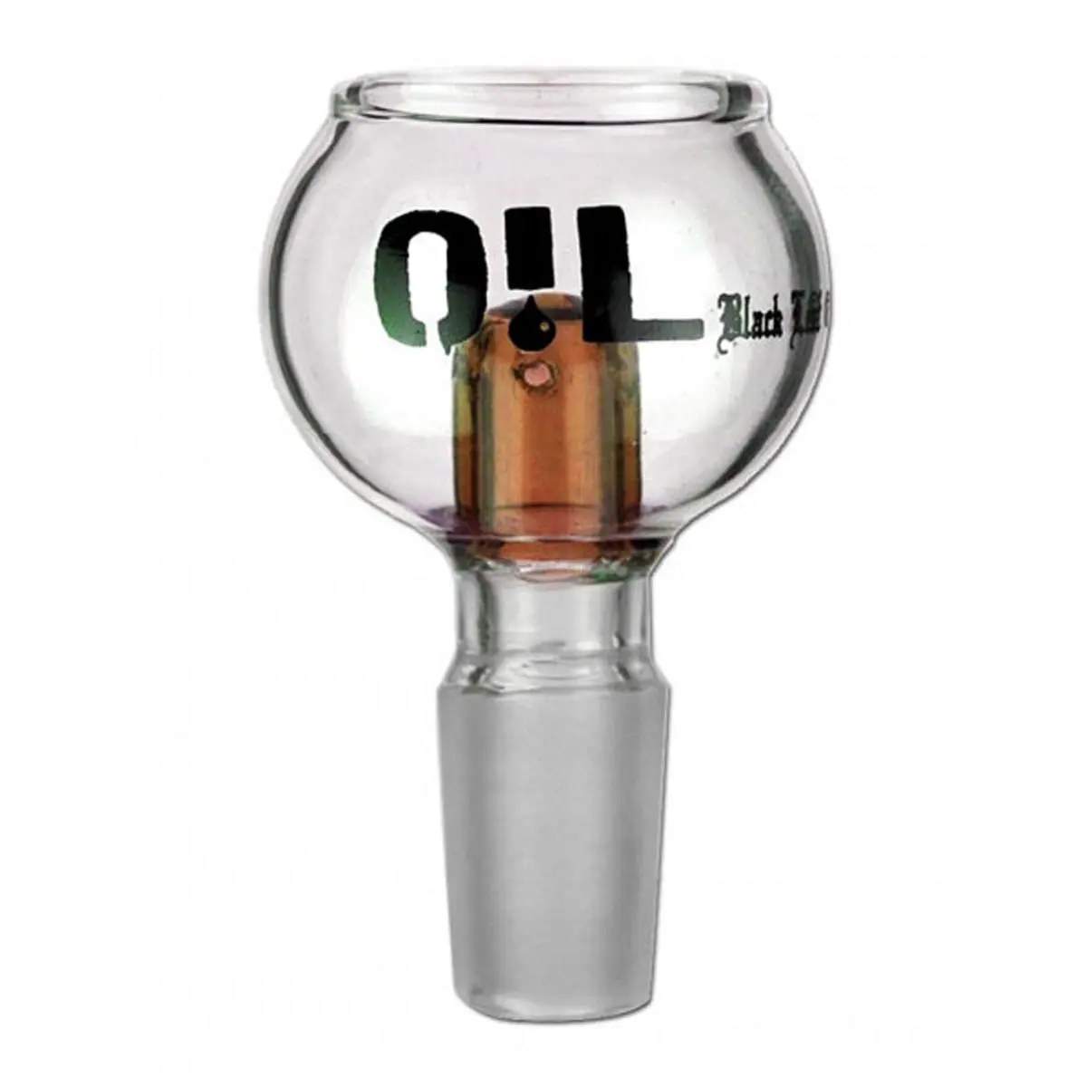 Black Leaf braciere per olio Amber