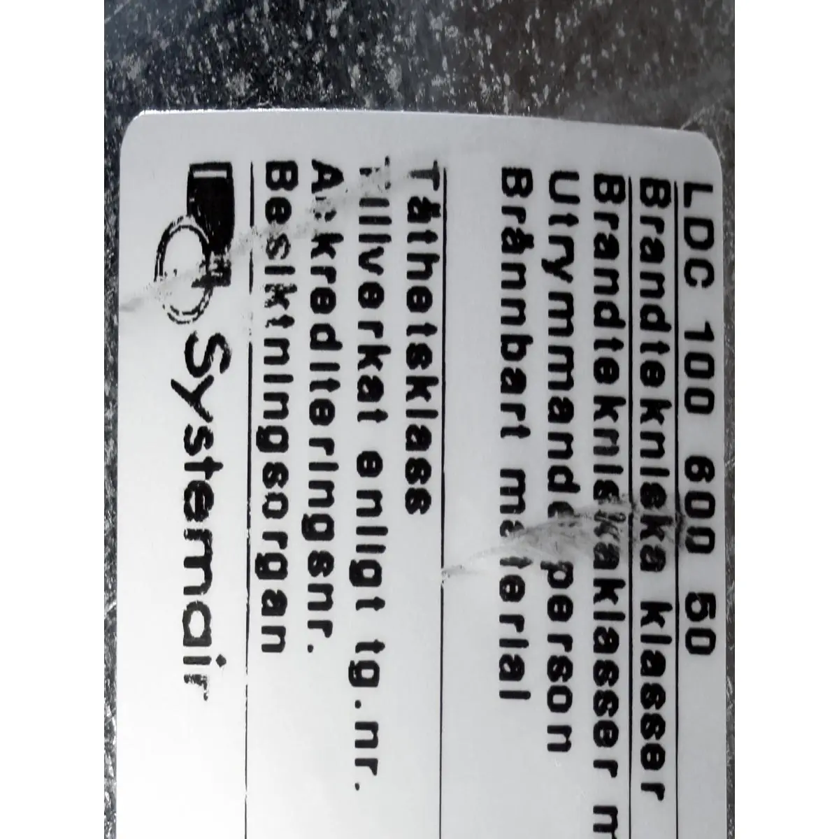 Systemair silenziatore LDC 125-600 - Ø 125mm - 60cm