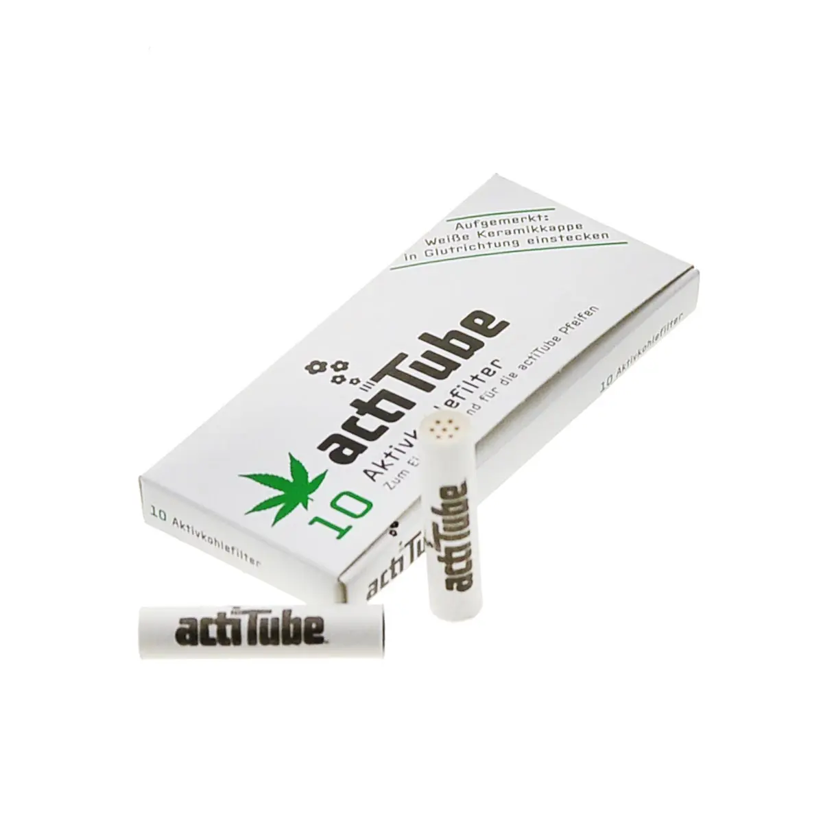 actiTube filtri a carbone attivo - 10 filtri 10 pz