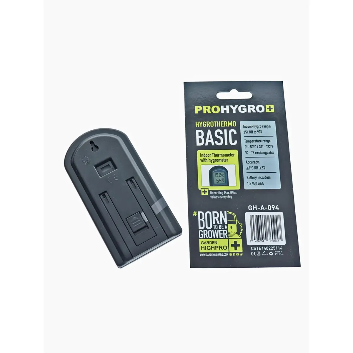 Termometro digitale / igrometro GHP base