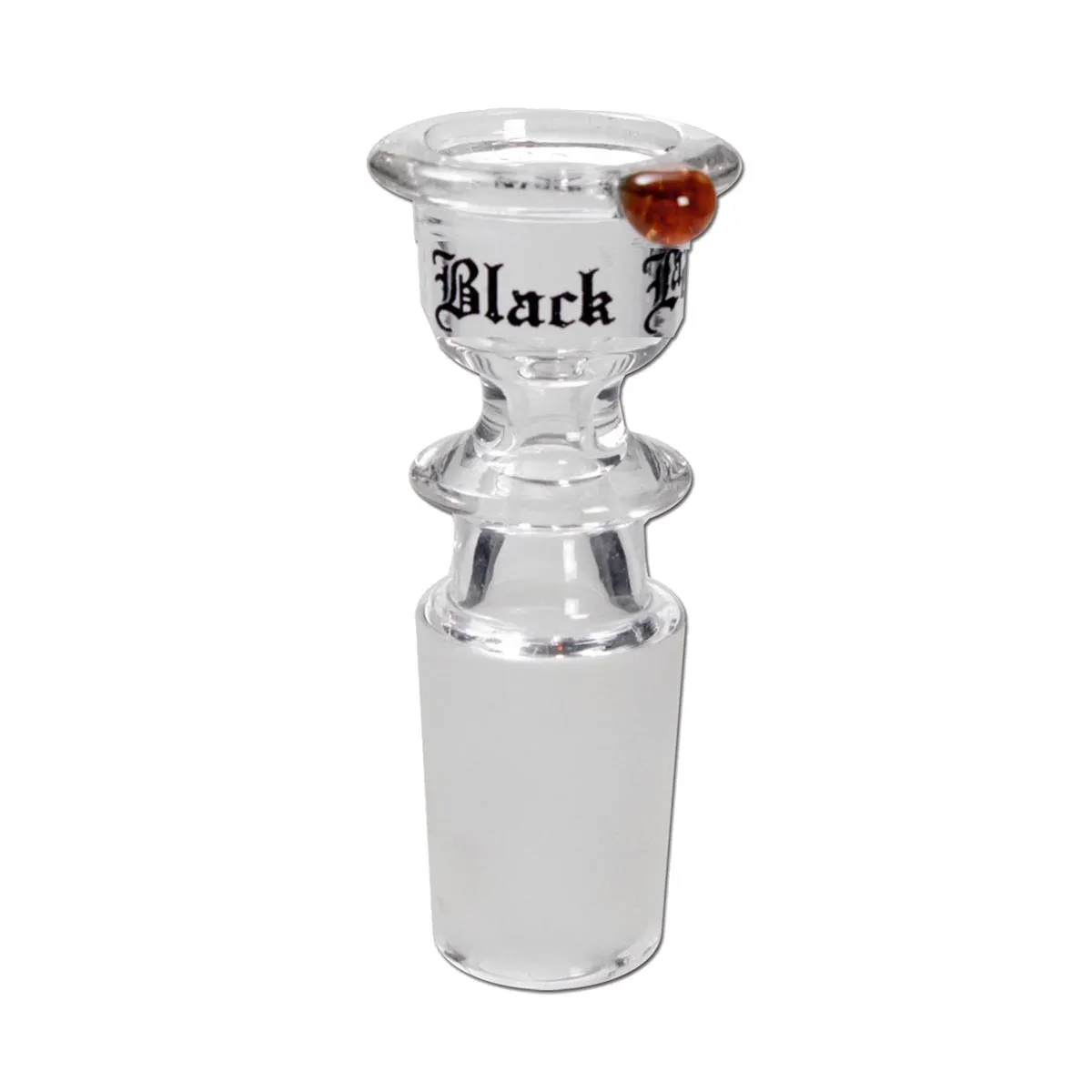 Black Leaf braciere cilindro in vetro 18,8
