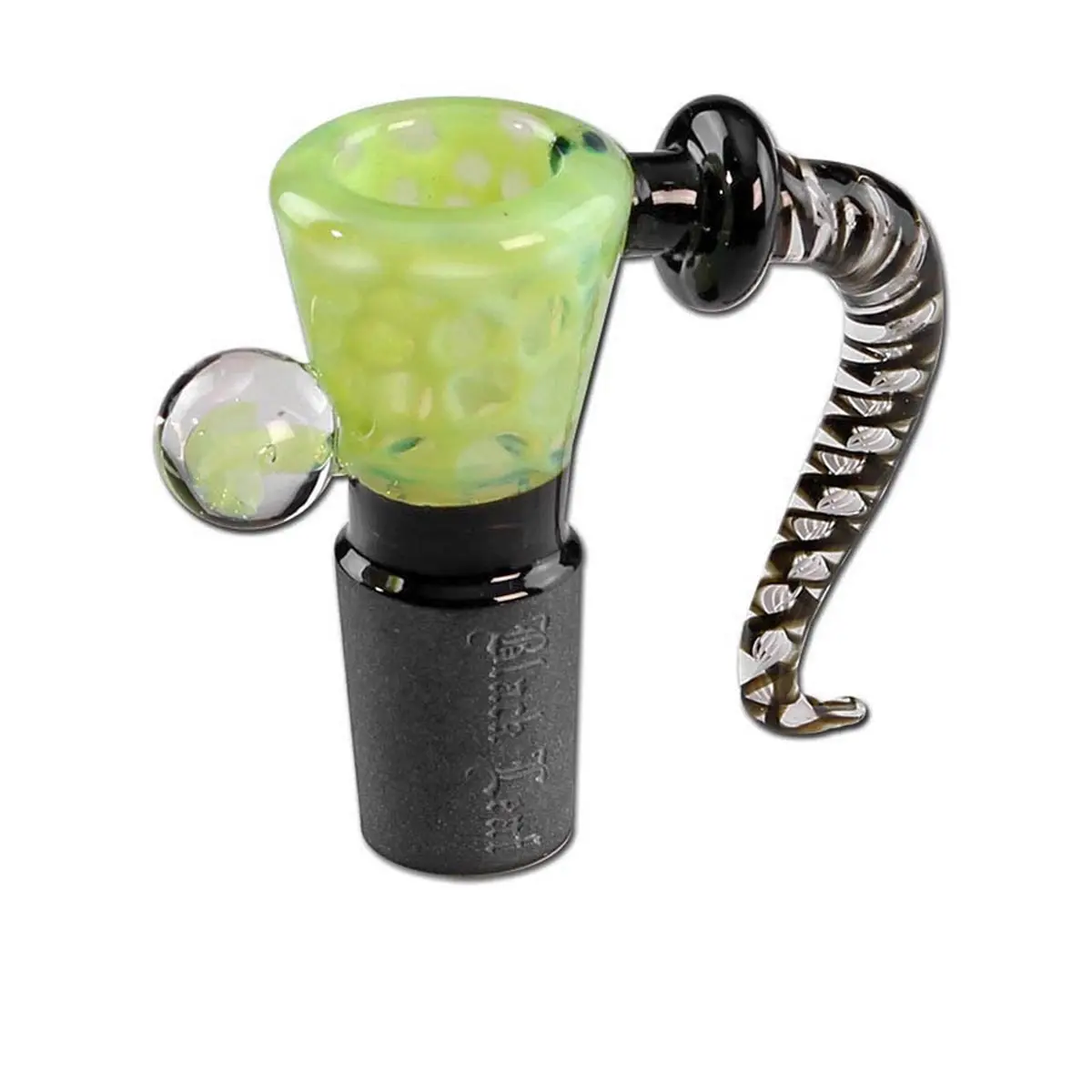 Black Leaf Bowl Points 14,5 verde