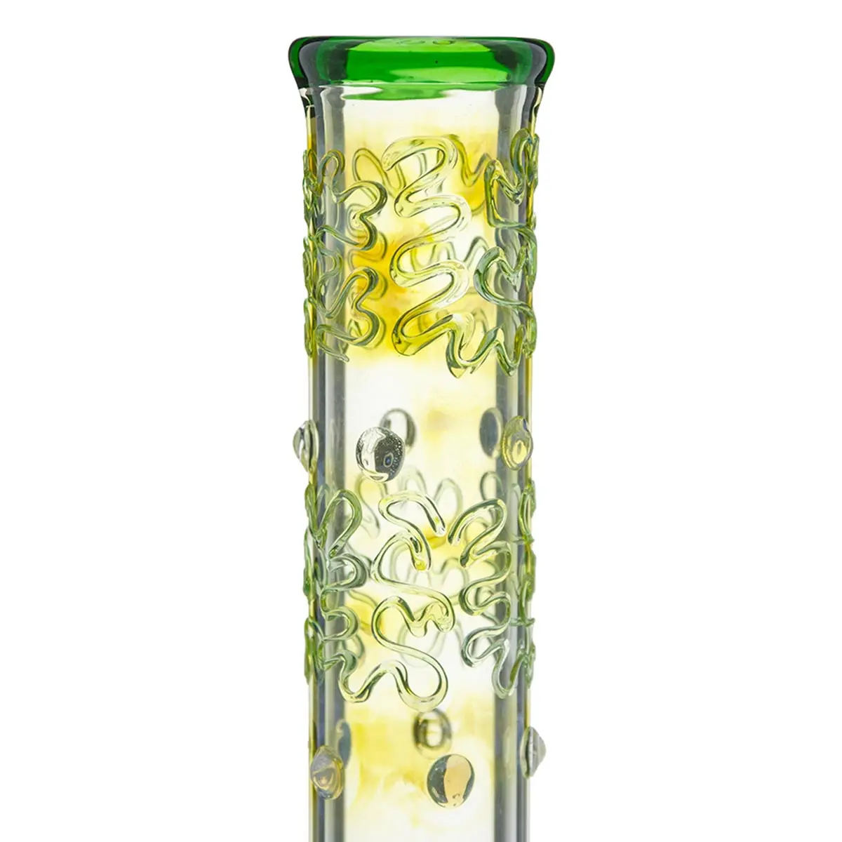 Grace bong in vetro "Playful Green Patty" 50cm