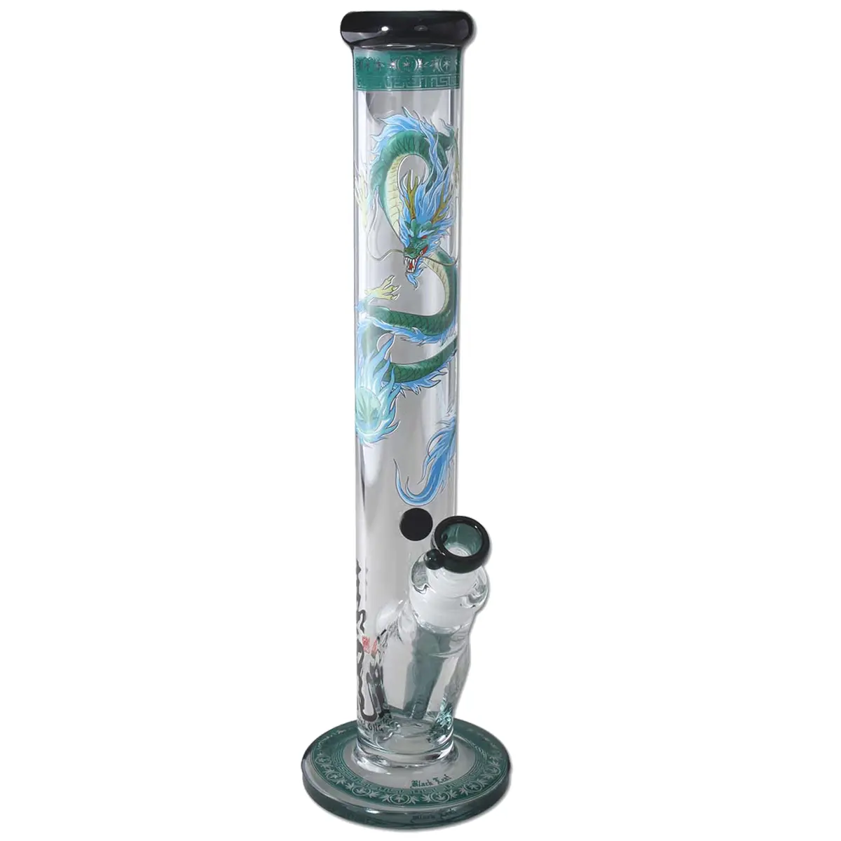Bong a cilindro 'Qinglong' di Black Leaf, 40 cm