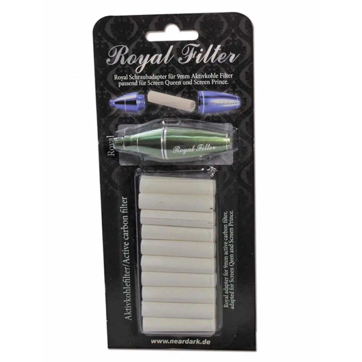 Royal Filter per Screen Queen / Prince verde