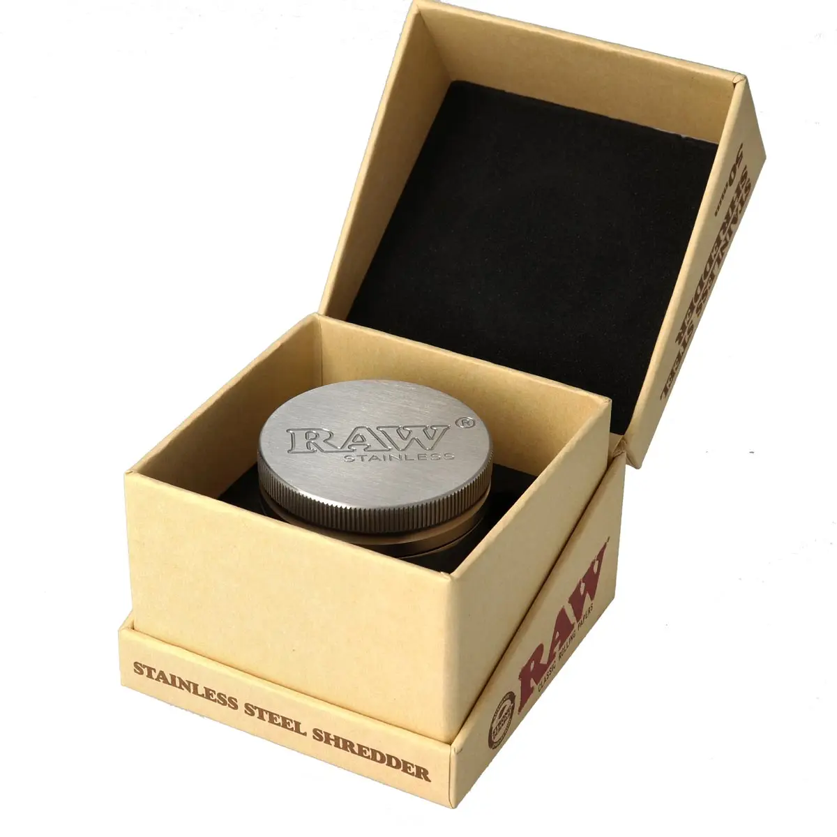 Grinder RAW Acciaio Inox 4 Parti 50 mm