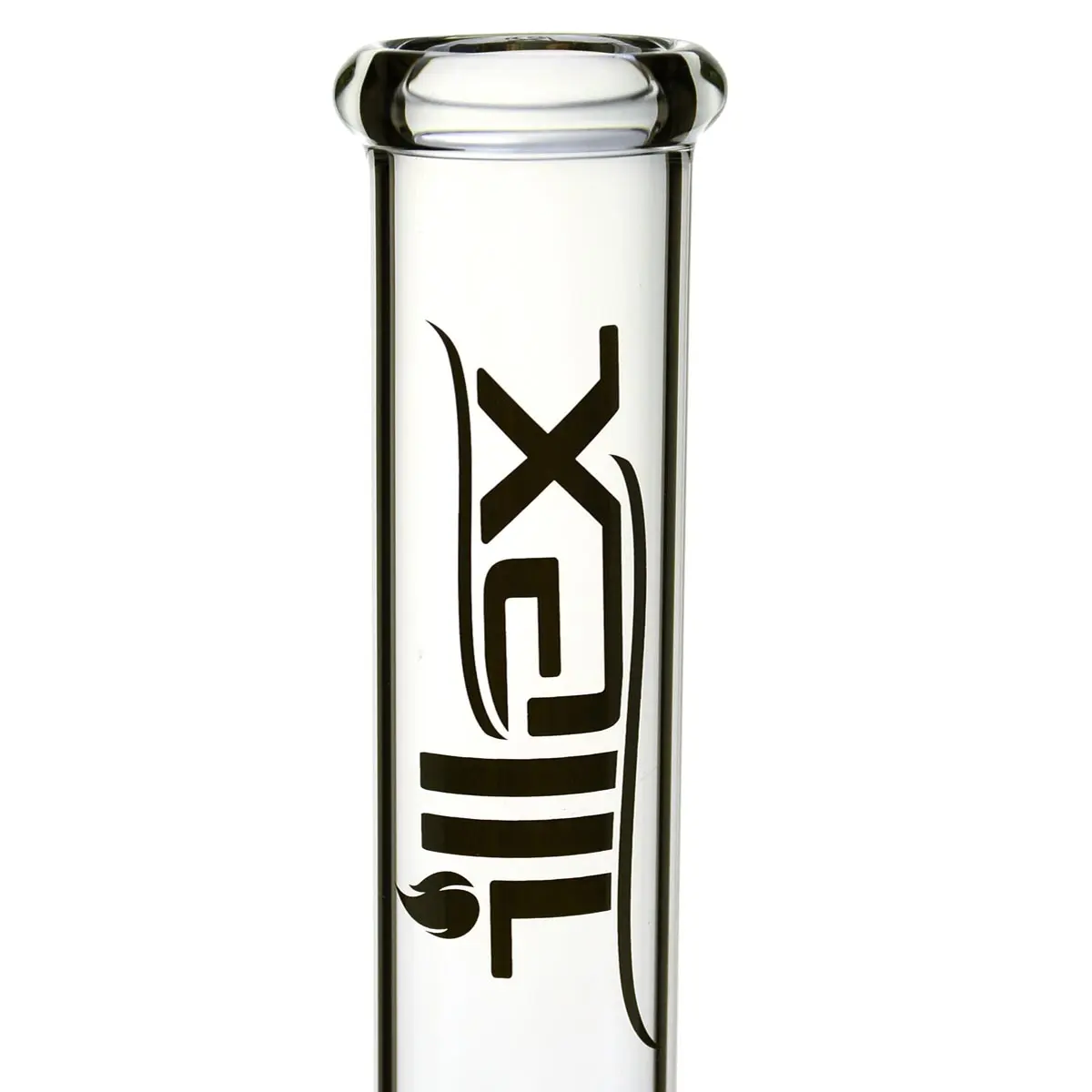 Shanti bong in vetro 'Straight Basic' 40 cm