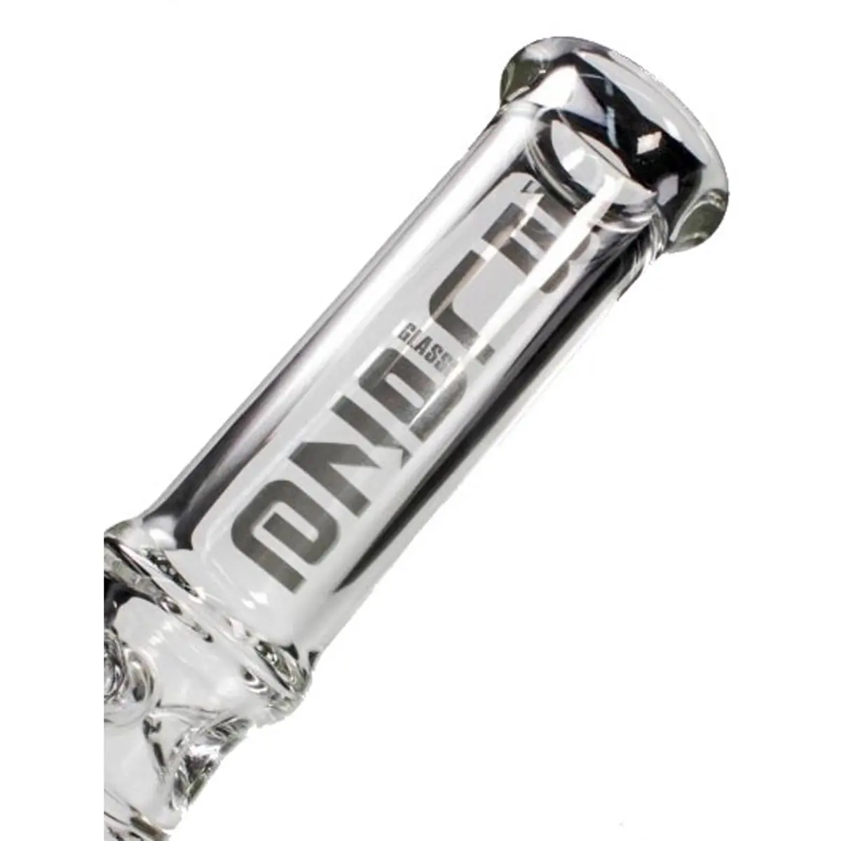 Blaze Glass Tower bong con doppio Percolatore - 56 cm, nero