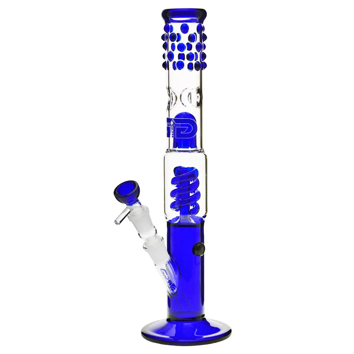 Grace bong in vetro "Slender blu Sarah" 38 cm