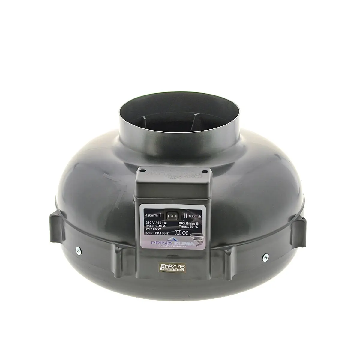 Primaklima ventilatore  160mm - 420/800m³