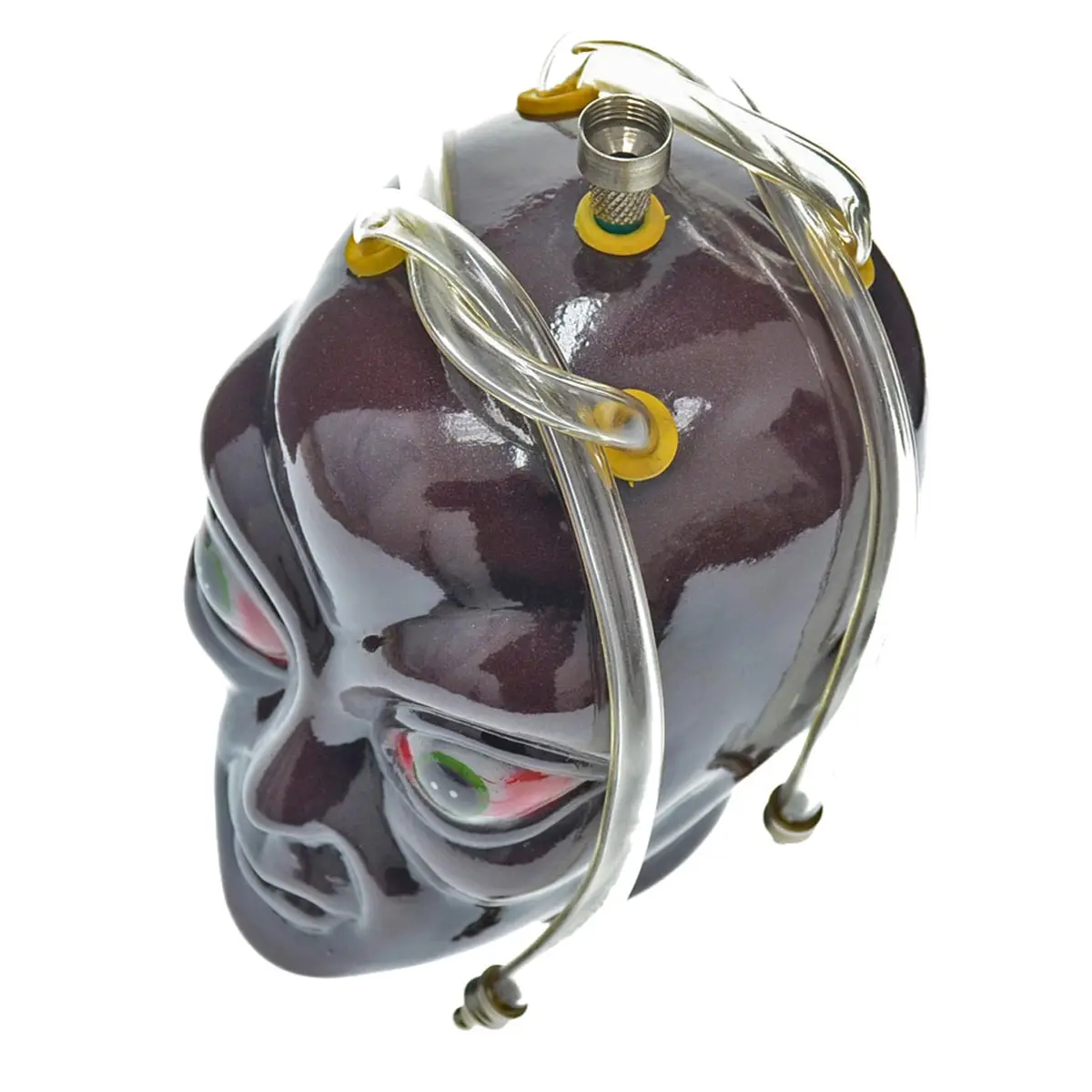 Bong in ceramica Alien4 con 4 tubi