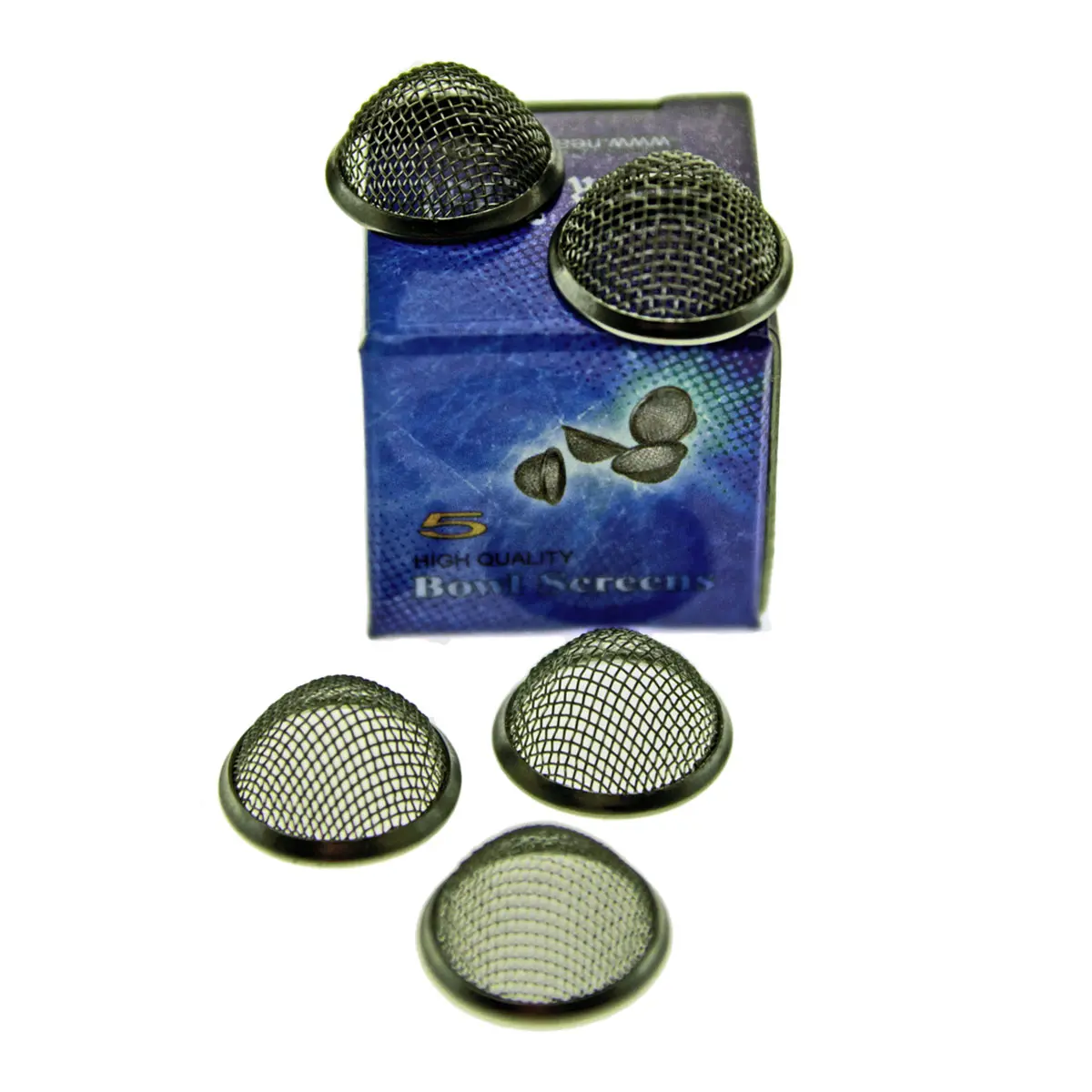 Black Leaf retine profunde in acciaio inox - 15 mm