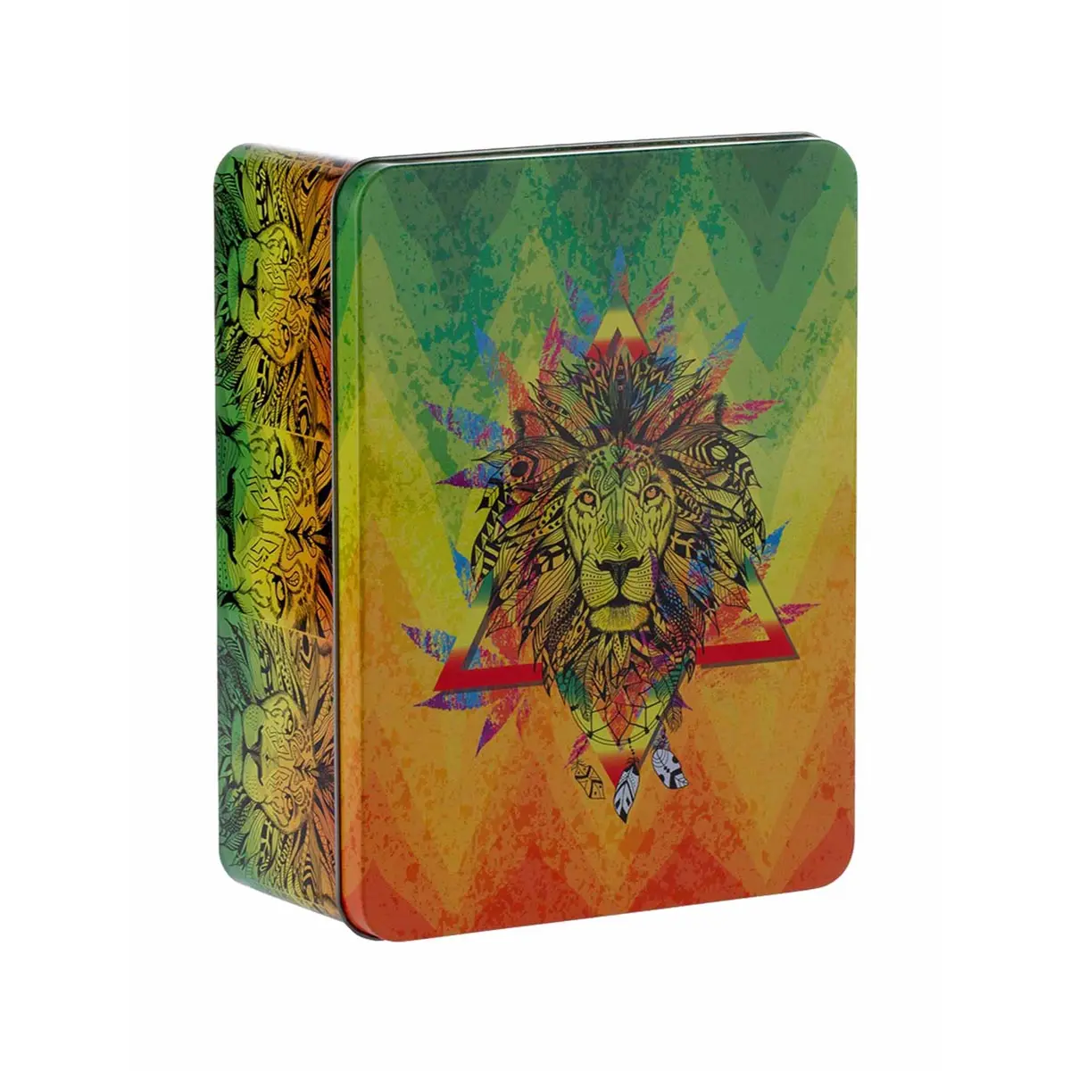 Leaf Bong Set tutto in uno 'Rasta Lion'