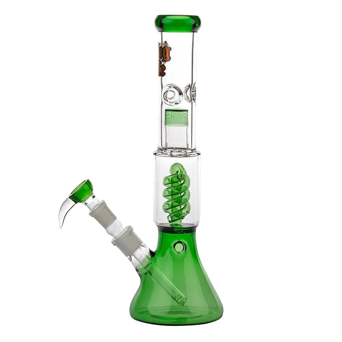 Thug Life 'OG' Bong percolatore 35cm - verde