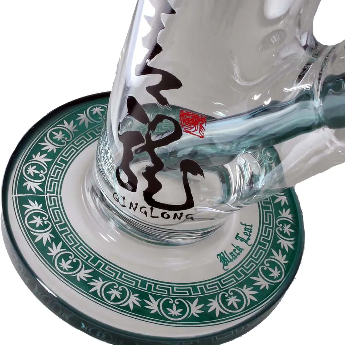Bong a cilindro 'Qinglong' di Black Leaf, 40 cm