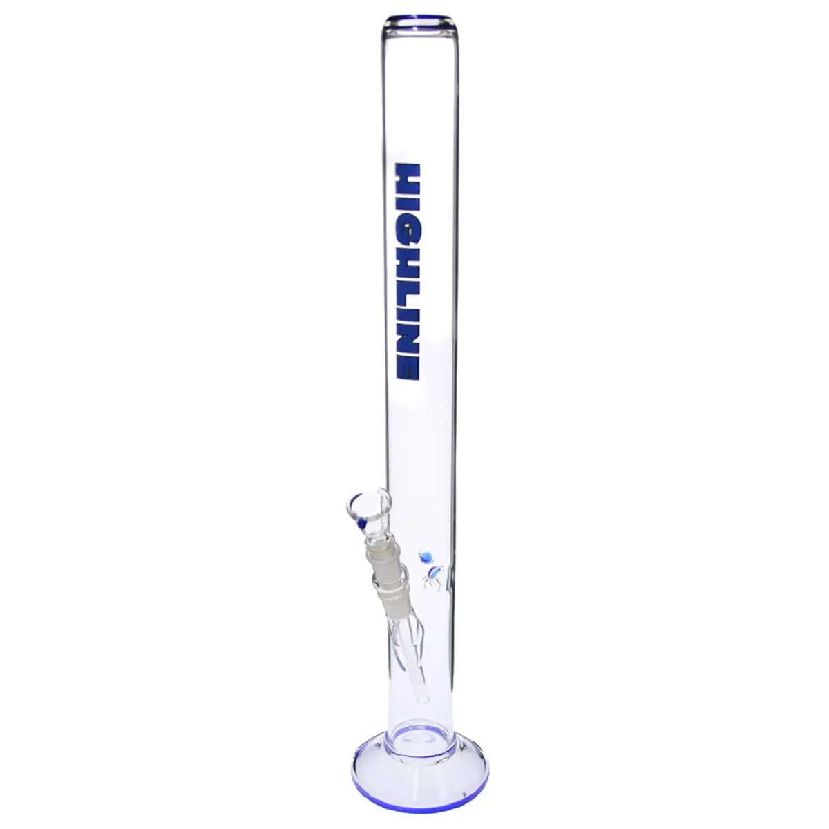 Highline Bong "Long John argento" 60cm