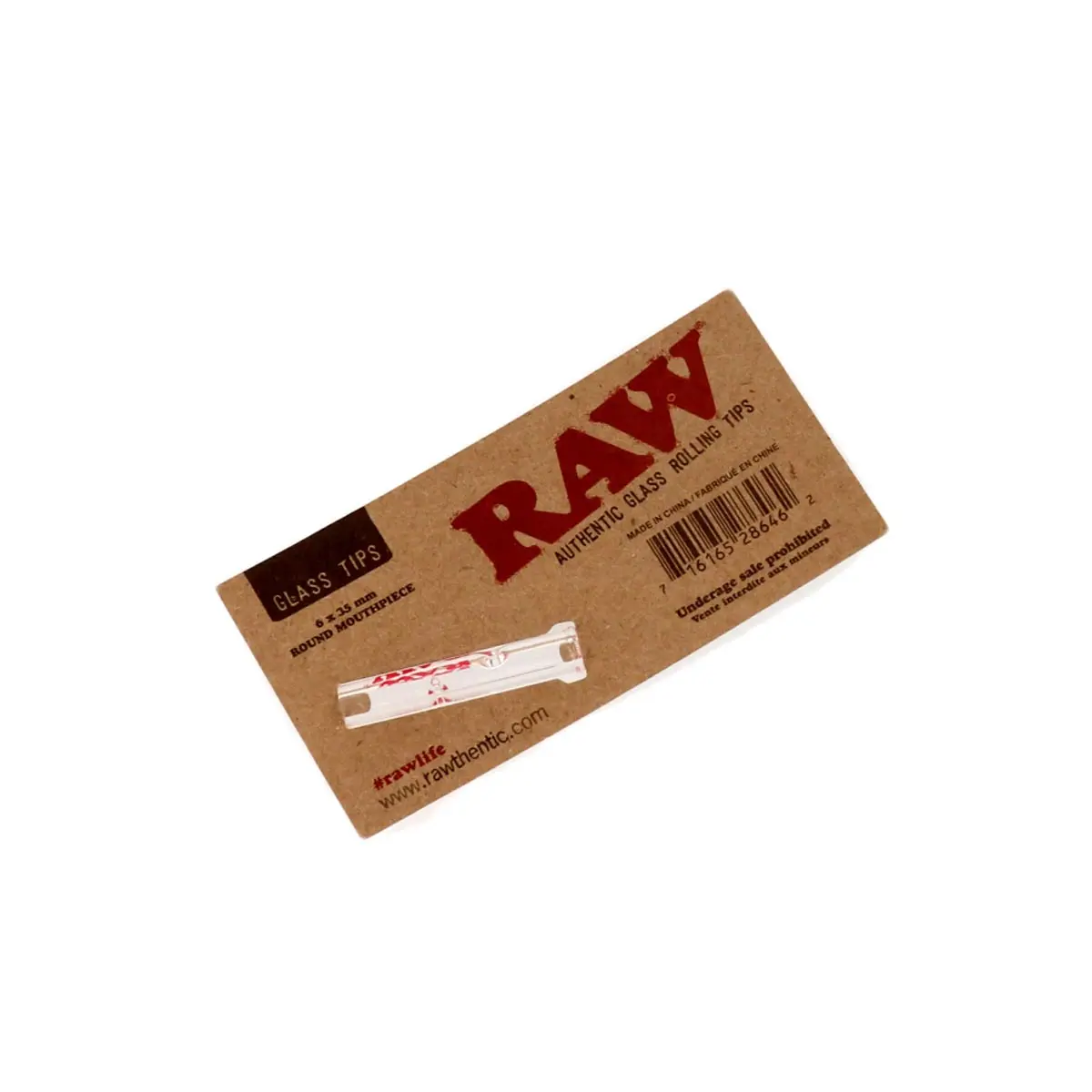 Punta di vetro RAW - rotondo