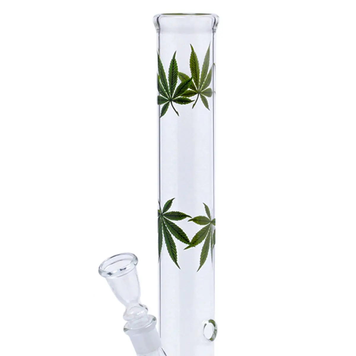 Bong in vetro Multileaf 'Cilindro' 40 cm 18,8