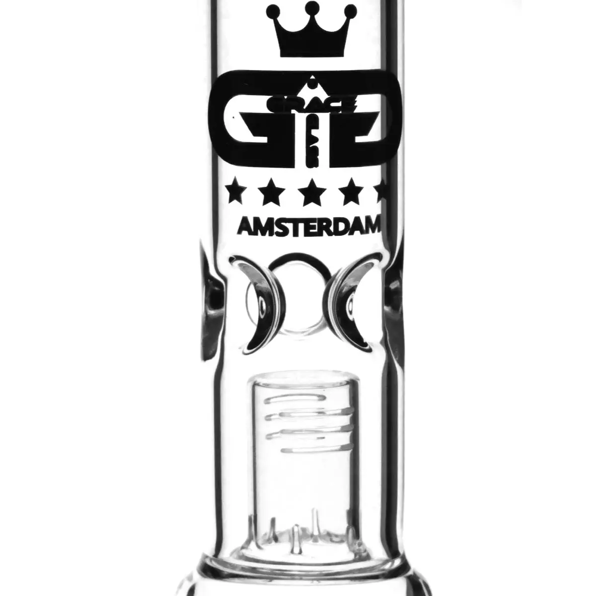 Grace Glass Perc Bong in vetro con perc a 10 bracci