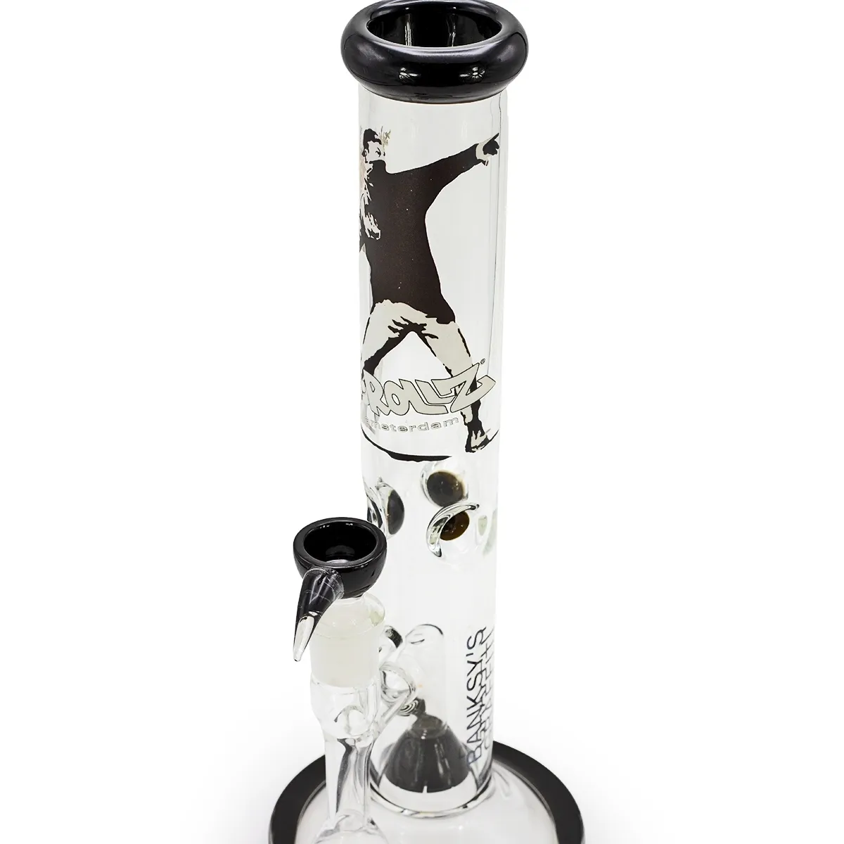 G-Rollz Banksy's Graffiti 'Flower Thrower' 35cm
