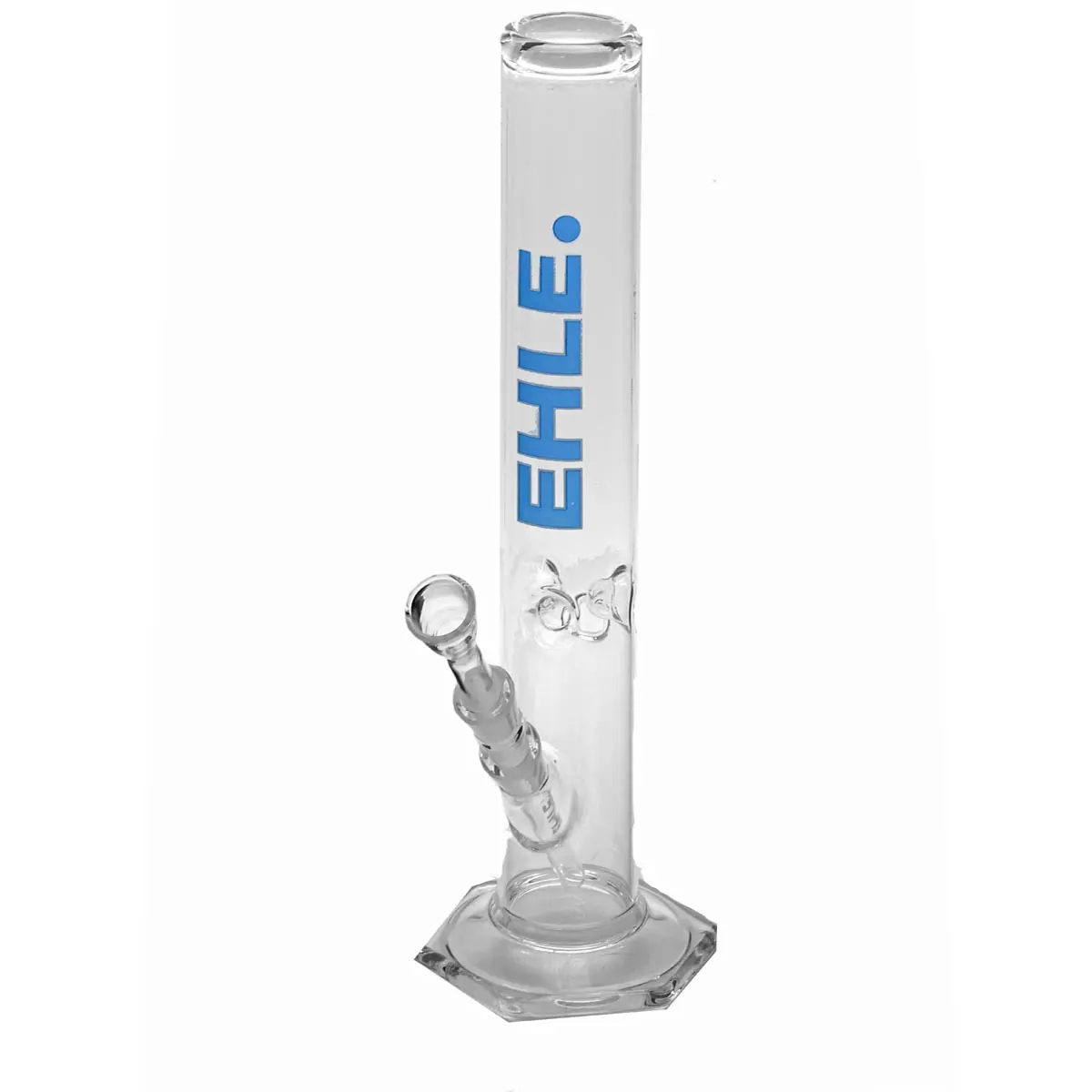 Ehle bong di ghiaccio dritto - 500ml - 14.5mm blu