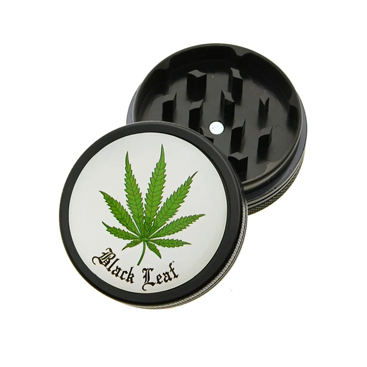 Grinder standard in alluminio Black Leaf "canapa" 5cm