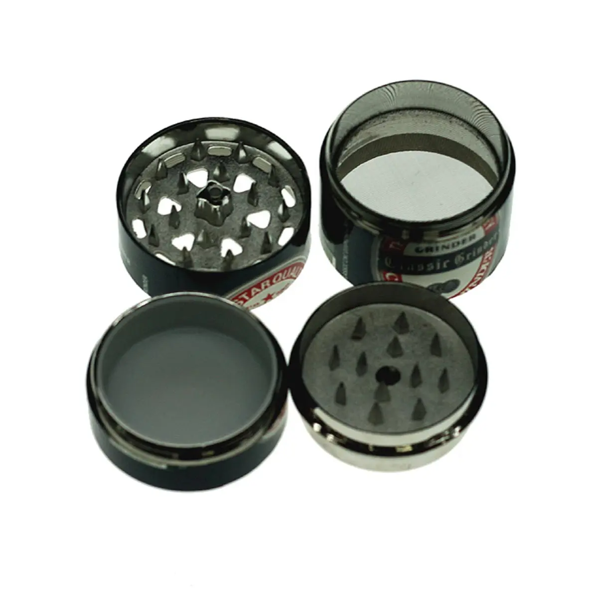 Grinder con setaccio lattina di birra