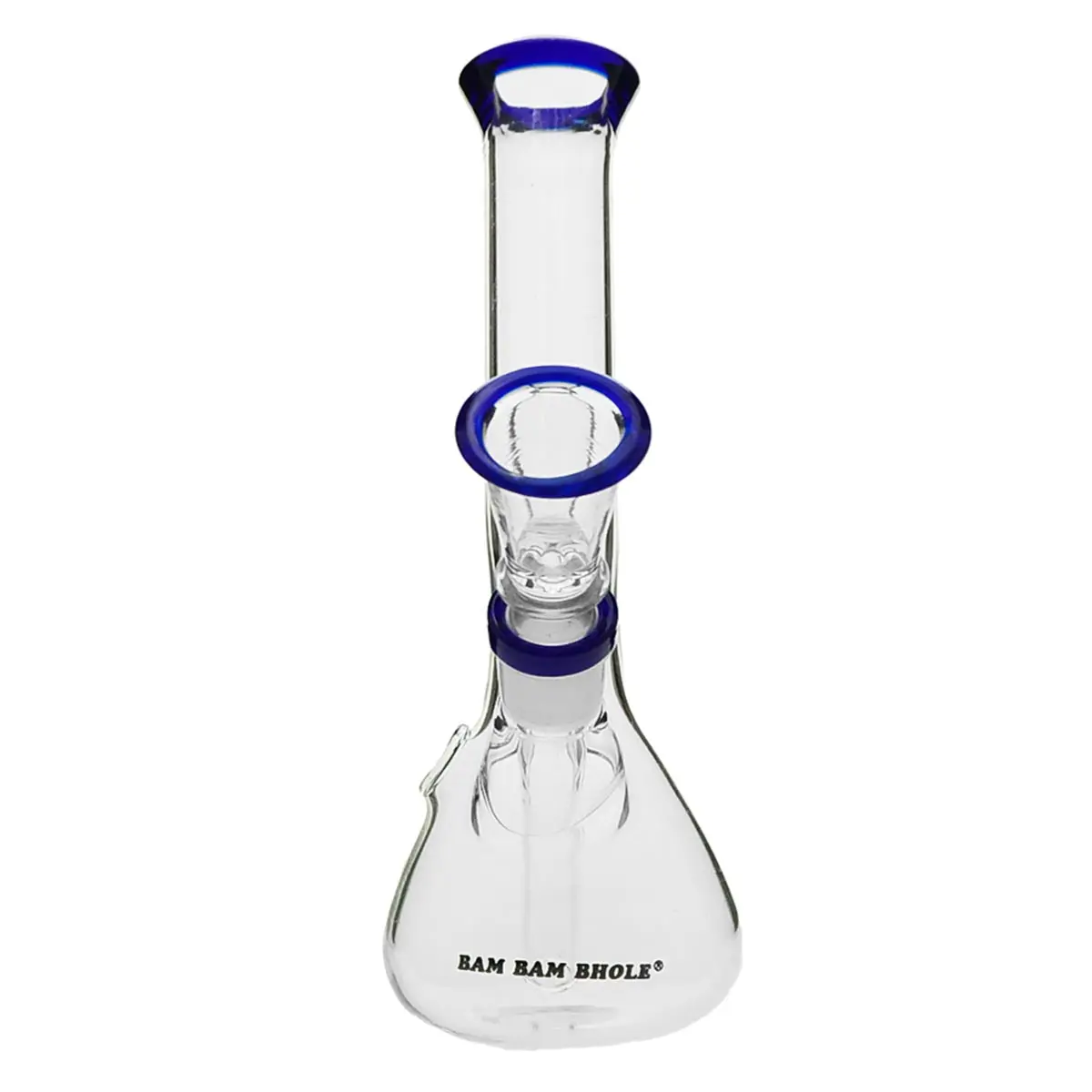 Bong in vetro Mini Blue Smoke - 14,5