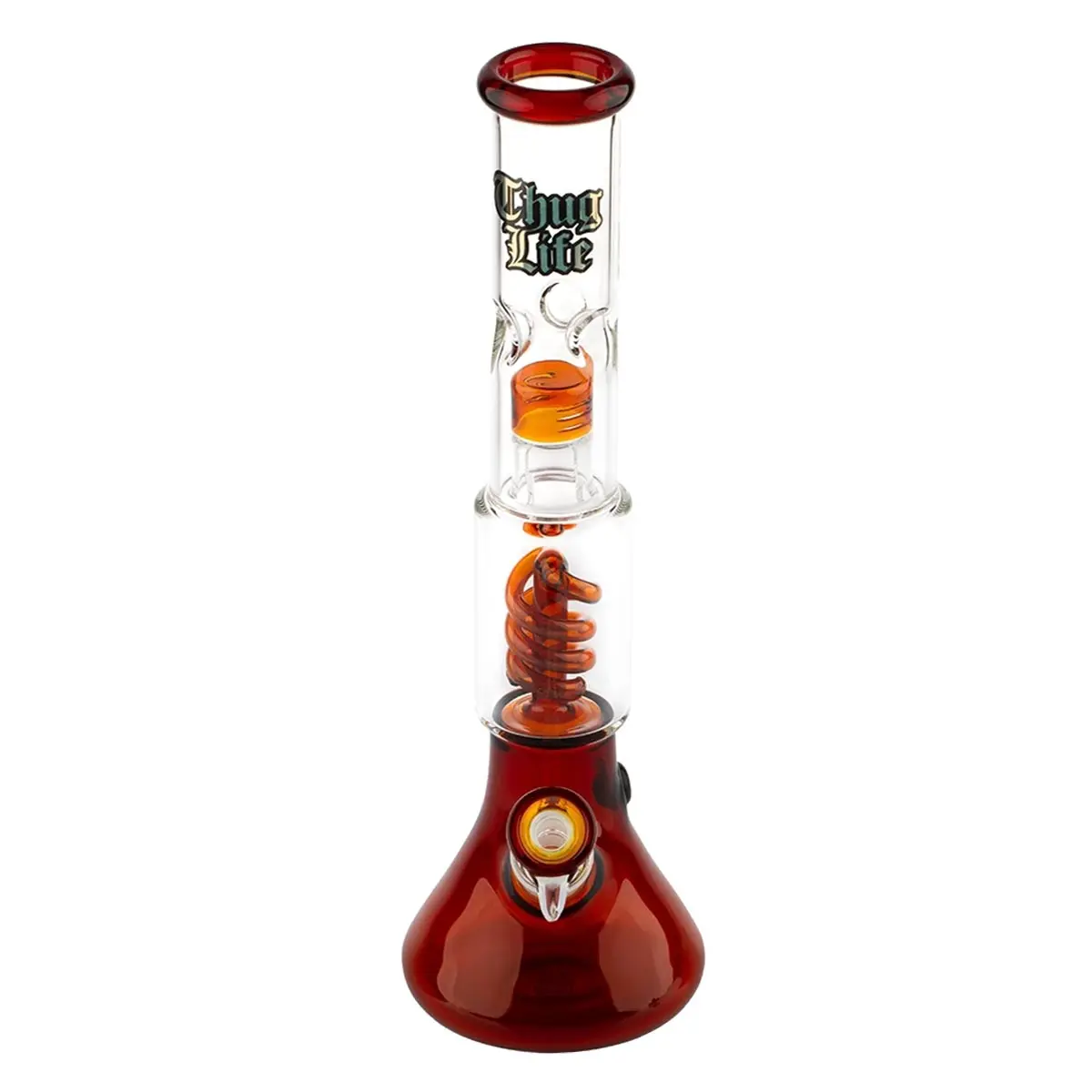 Thug Life 'OG' Bong percolatore 35cm - ambra