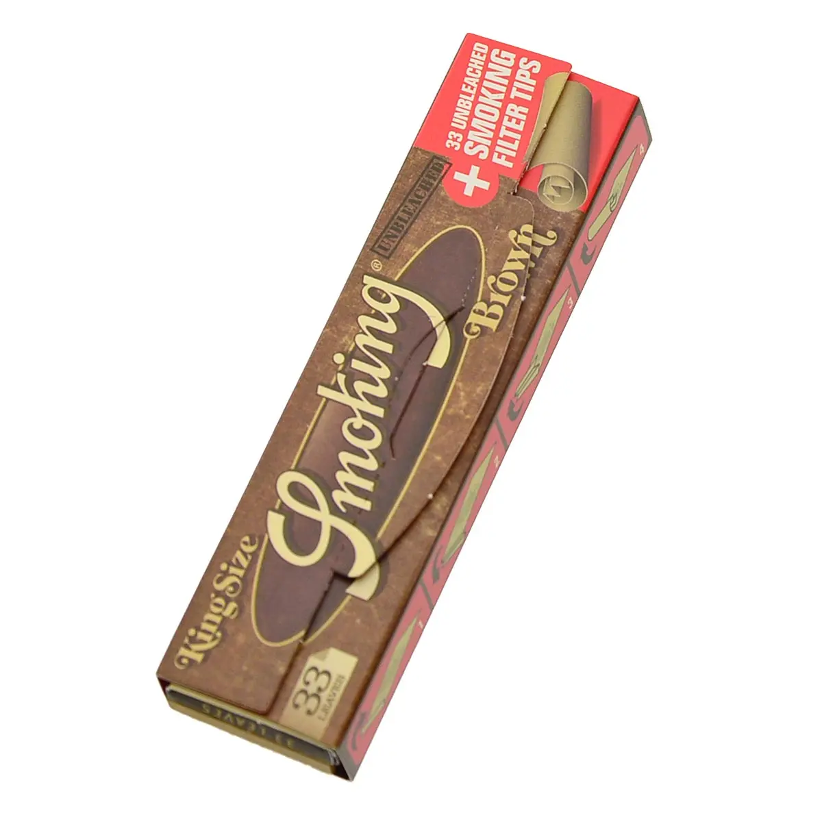 Smoking Brown Kingsize Slim cartine + filtri