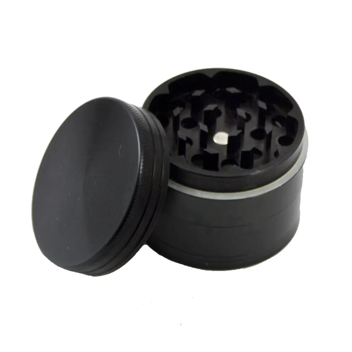 grinder con setaccio - 55 mm nero
