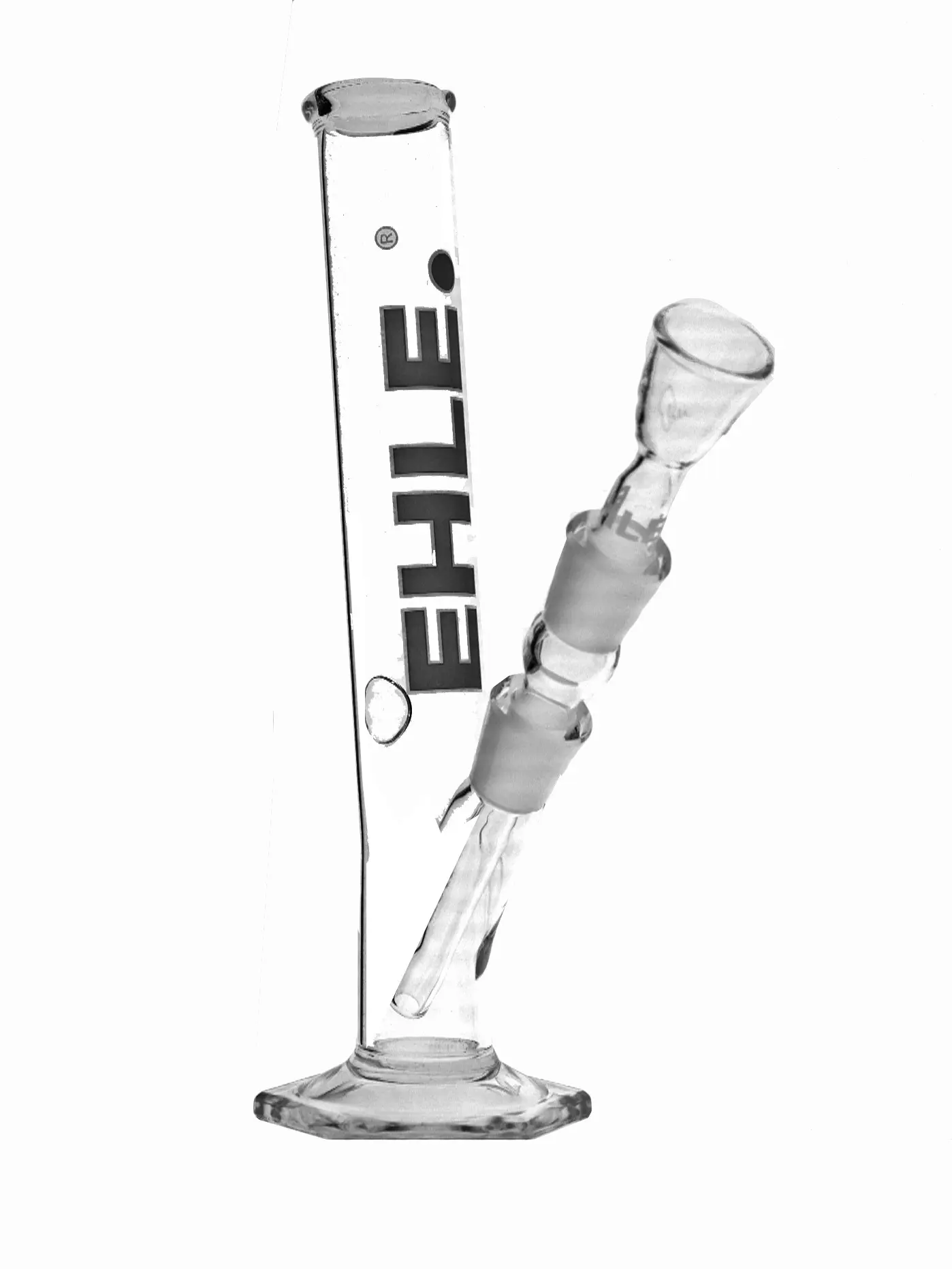 Ehle Bong angolato - 100ml - 14.5mm  nero