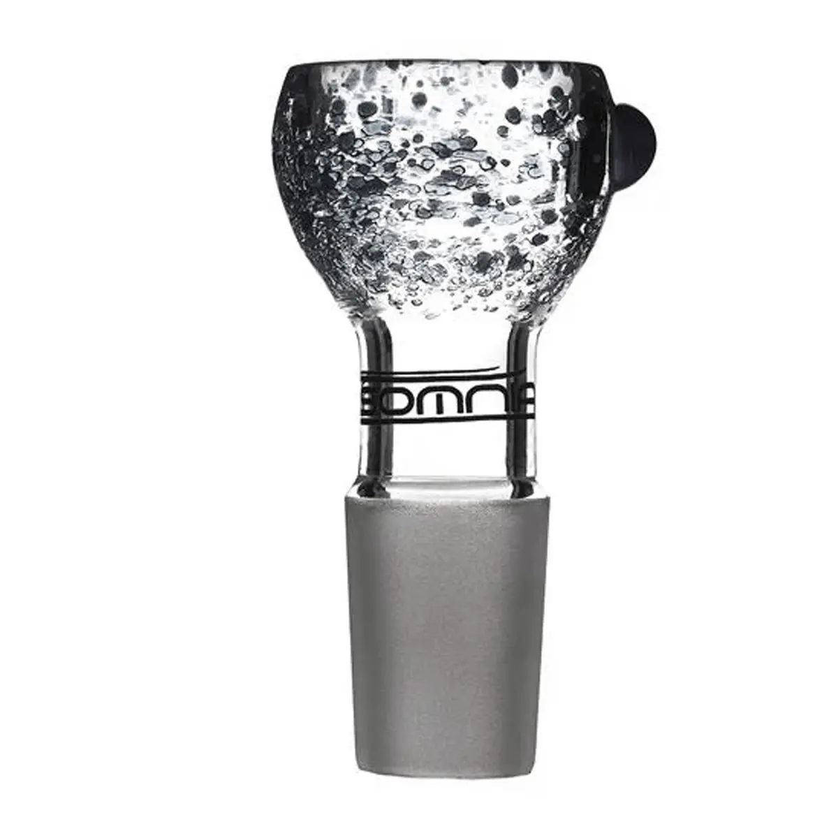 Ciotola di vetro Insomnia 18.8 nero