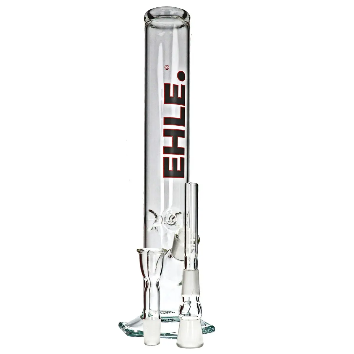Ehle bong di ghiaccio 500ml 18.8mm  nero-rosso