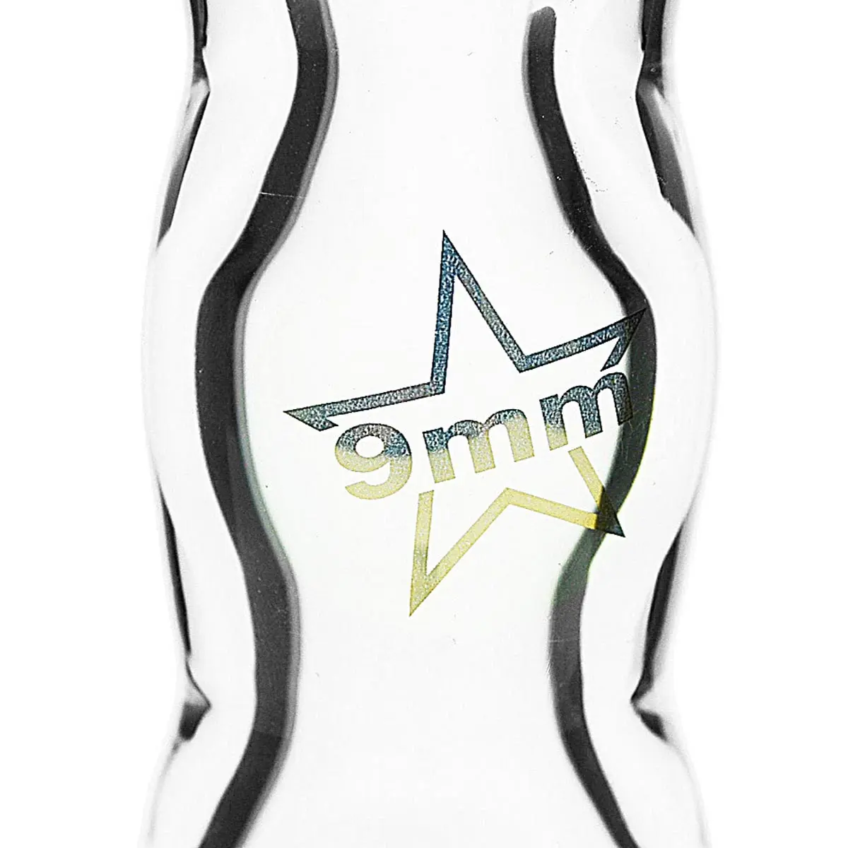 Black Leaf 9mm Bong "Solid Smokynator" - black