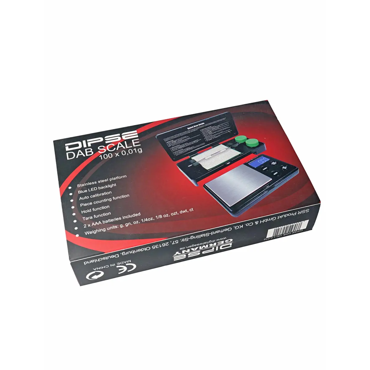 DIPSE Dab Scala digitale 100g