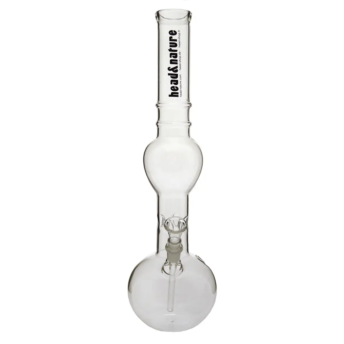 head&nature headBubbles bong con doppia esfera ICE 14,5 39cm