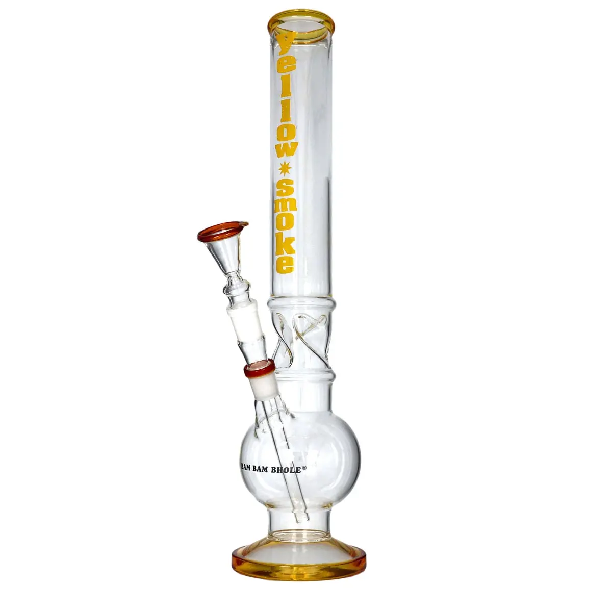 Bong ghiaccio Yellow Smoke - 18,8
