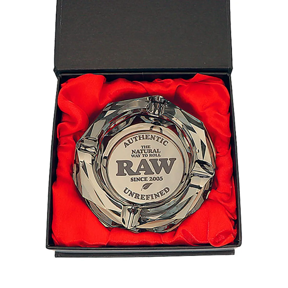 Posacenere da tavolo in vetro RAW 'Darkside'