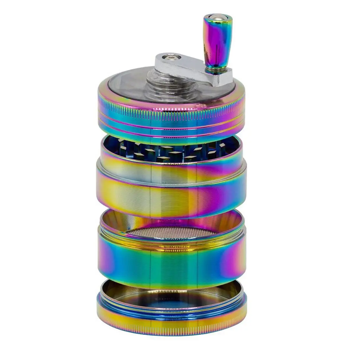 Grace Glass Amsterdam Smerigliatrice a manovella - arcobaleno 53mm