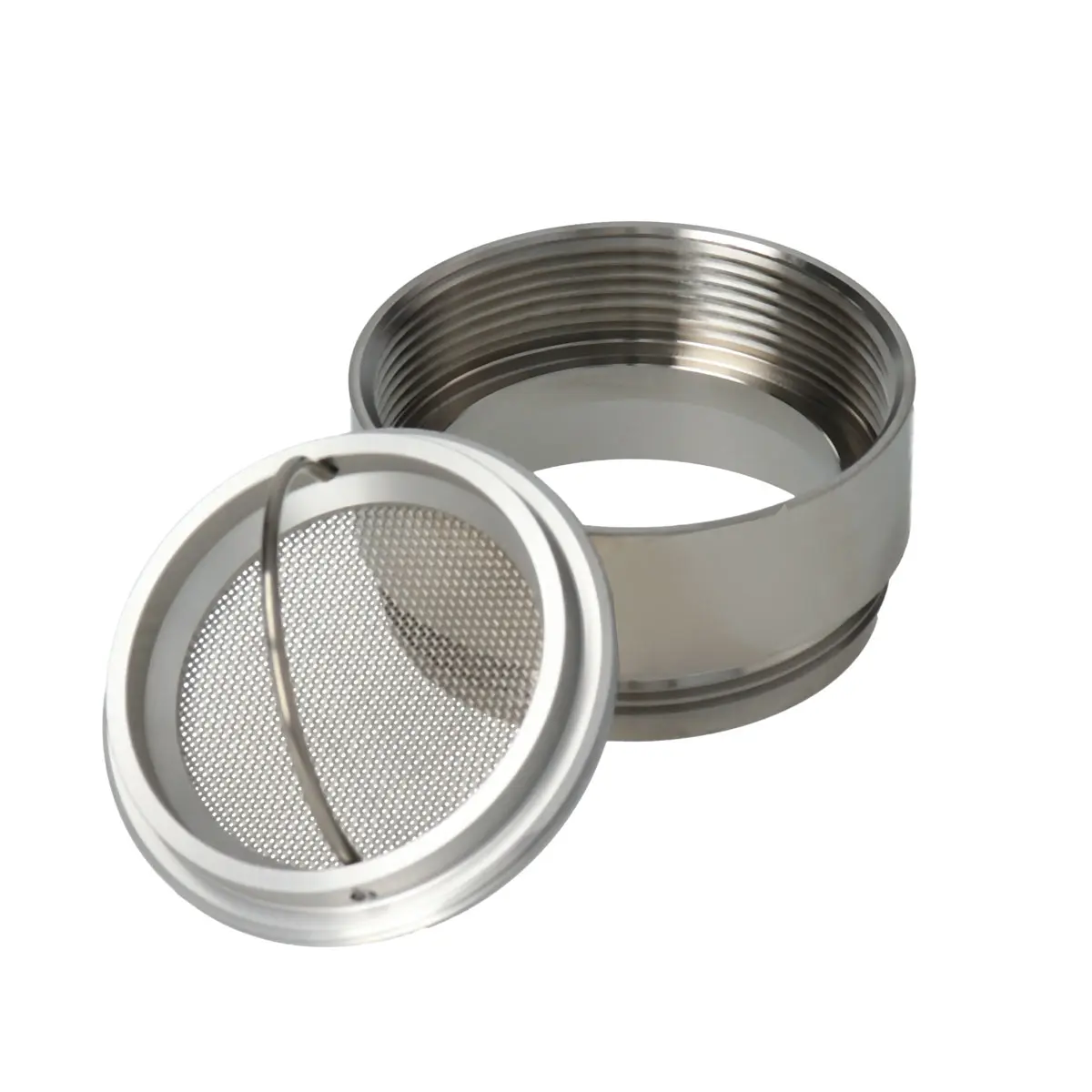 Grinder RAW Acciaio Inox 4 Parti 50 mm