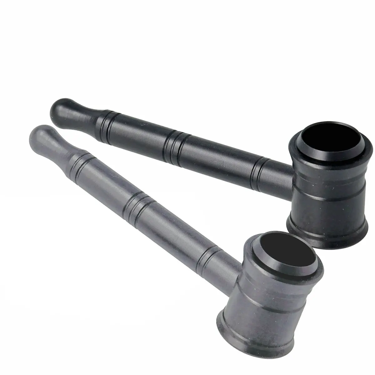 Pipa a mano in metallo - 10 cm