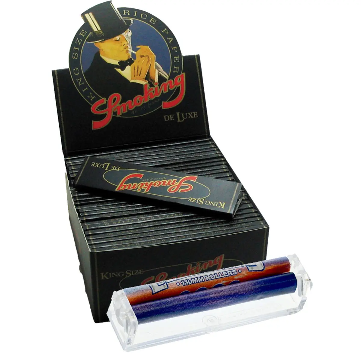 50 Smoking cartine + rullatore DELUXE