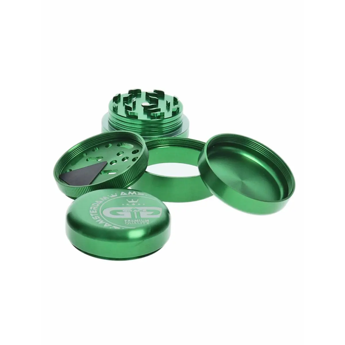 Grace Glass Grinder American Style 5-Part 55mm  - verde
