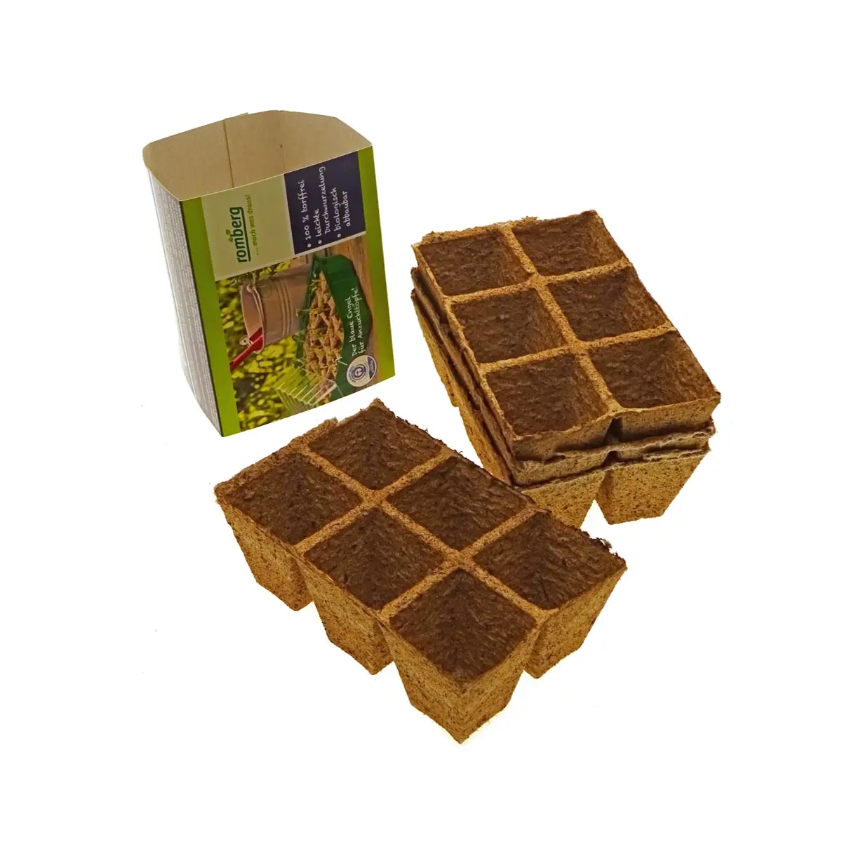 Romberg vasi da coltivazione 6cm - 24 pezzi