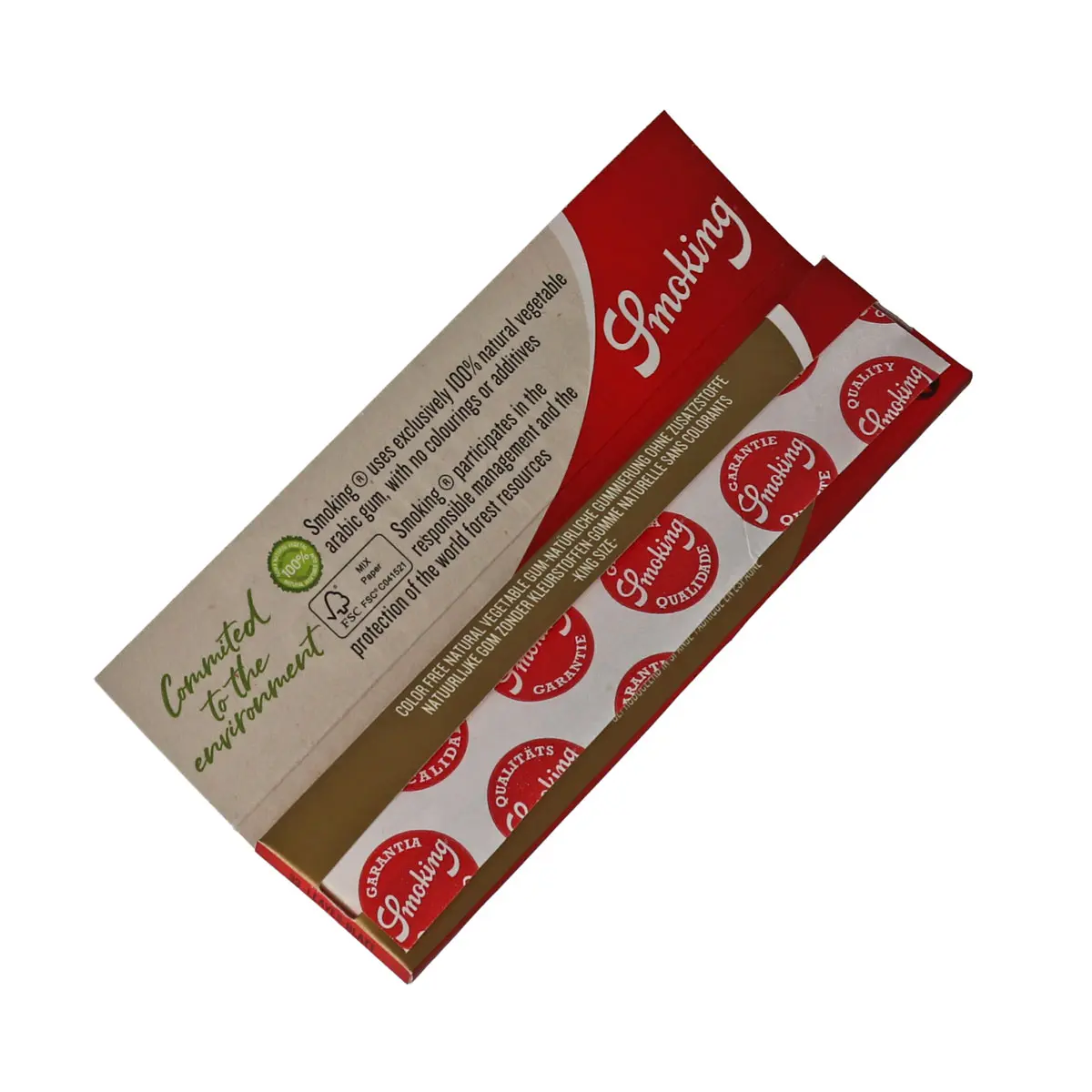 Smoking Slim Gold King Size Cartine